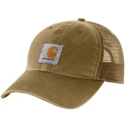 Carhartt Men's Canvas Mesh-Back Buffalo Cap -Deals Outfivox Store 100286 253 e