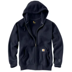 Carhartt Men's Rain Defender Paxton Hooded Zip Front Sweatshirt