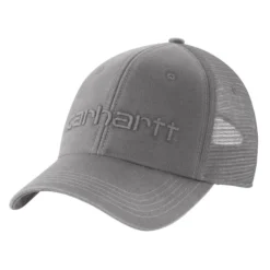Carhartt Men's Canvas Mesh-Back Logo Graphic Cap