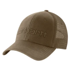 Carhartt Men's Canvas Mesh-Back Logo Graphic Cap -Deals Outfivox Store 101195 235 S19