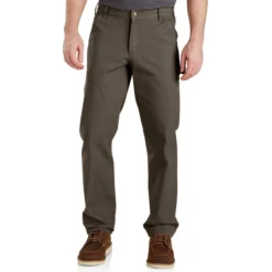 Carhartt Men's Rugged Flex Relaxed Fit Duck Dungaree Pant