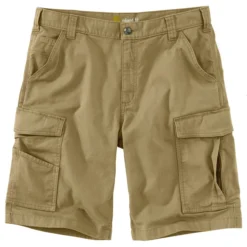 Carhartt Men's Big & Tall Rugged Flex Rigby Cargo Short -Deals Outfivox Store 103542 253 front S19