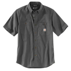 Carhartt Men's Big & Tall Rugged Flex Rigby Short-Sleeve Shirt 12 Carhartt Men's Big & Tall Rugged Flex Rigby Short-Sleeve Shirt -Deals Outfivox Store 103555 039 MS24 e
