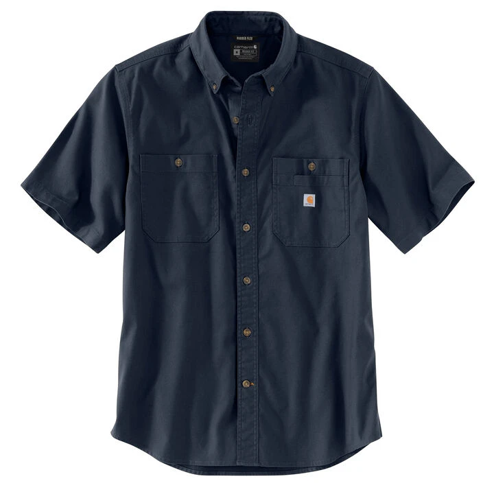 Carhartt Men's Big & Tall Rugged Flex Rigby Short-Sleeve Shirt 7 Carhartt Men's Big & Tall Rugged Flex Rigby Short-Sleeve Shirt - Image 7