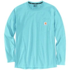 Carhartt Men's Big & Tall Force Relaxed Fit Midweight Long-Sleeve Pocket T-Shirt