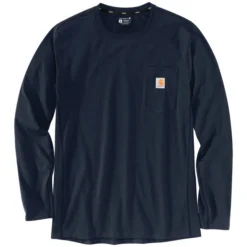 Carhartt Men's Force Relaxed Fit Midweight Long-Sleeve Pocket T-Shirt -Deals Outfivox Store 104617 I26 MS22