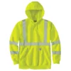 Carhartt Men's High-Visibility Loose Fit Midweight Class 3 Hoodie
