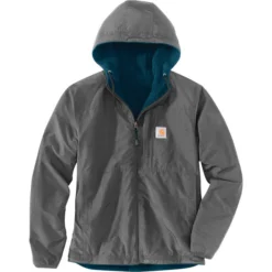 Carhartt Men's Rain Defender Relaxed Fit Fleece Reversible Jacket -Deals Outfivox Store 104992 H92 MF22 e