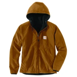 Carhartt Men's Rain Defender Relaxed Fit Fleece Reversible Jacket