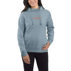 Carhartt Women's Carhartt Force Relaxed Fit Lightweight Graphic Hooded Sweatshirt -Deals Outfivox Store 105573 HD4
