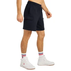 Champion Men's 8" Powerblend Cargo Short -Deals Outfivox Store 127051 863293 549314 NAVY 031 RS1 0509