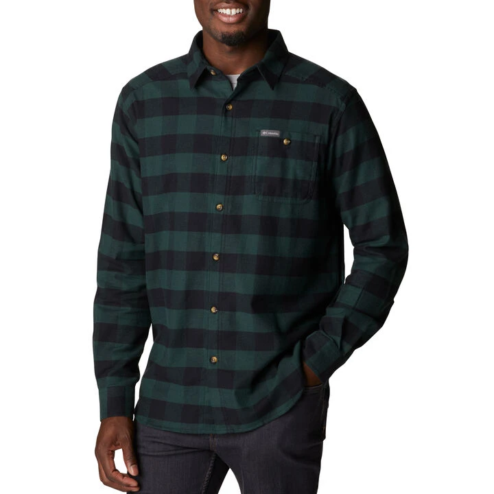 Columbia Men's Cornell Woods Flannel Long-Sleeve Shirt 2 Columbia Men's Cornell Woods Flannel Long-Sleeve Shirt - Image 2