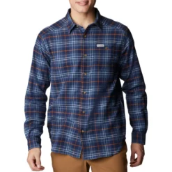 Columbia Men's Cornell Woods Flannel Long-Sleeve Shirt 6 Columbia Men's Cornell Woods Flannel Long-Sleeve Shirt -Deals Outfivox Store 1617951 481 1