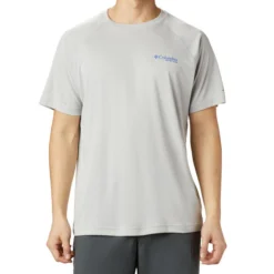 Columbia Men’s PFG Terminal Tackle Heather Short-Sleeve Shirt