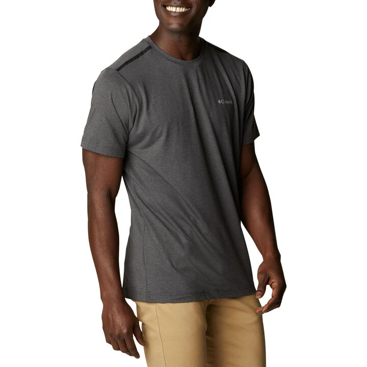Columbia Men's Tech Trail Crew Neck Short-Sleeve T-Shirt 2 Columbia Men's Tech Trail Crew Neck Short-Sleeve T-Shirt - Image 2