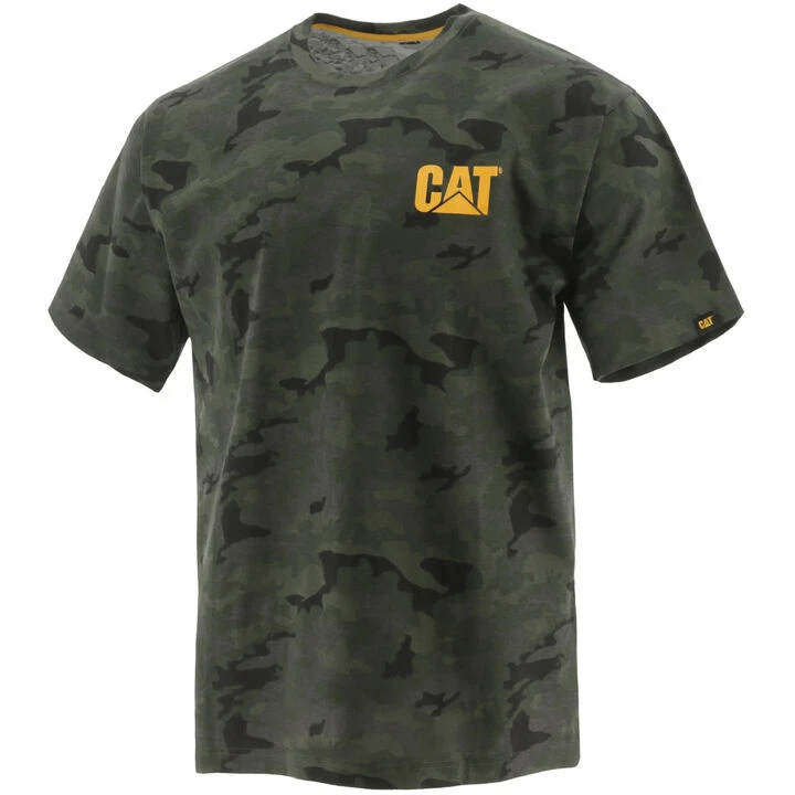 CAT Workwear Men's Trademark Short-Sleeve T-Shirt 2 CAT Workwear Men's Trademark Short-Sleeve T-Shirt - Image 2