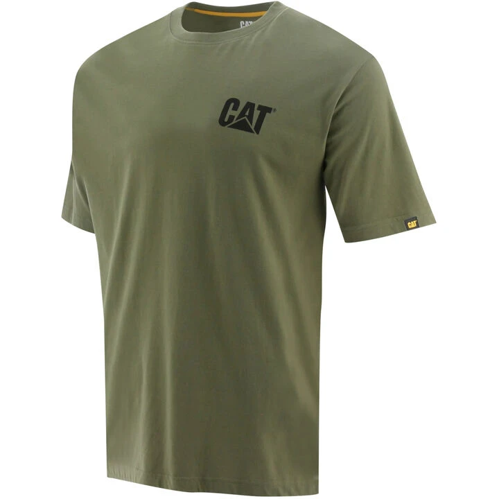 CAT Workwear Men's Trademark Short-Sleeve T-Shirt 1 CAT Workwear Men's Trademark Short-Sleeve T-Shirt