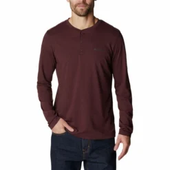 Deals Outfivox Store 5 Columbia Men's Big & Tall PFG Thistletown Hills Henley Long-Sleeve Shirt