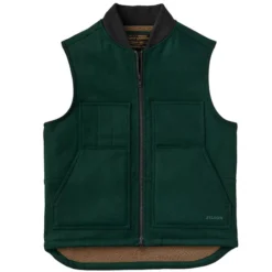 Filson Men's Lined Mackinaw Wool Work Vest