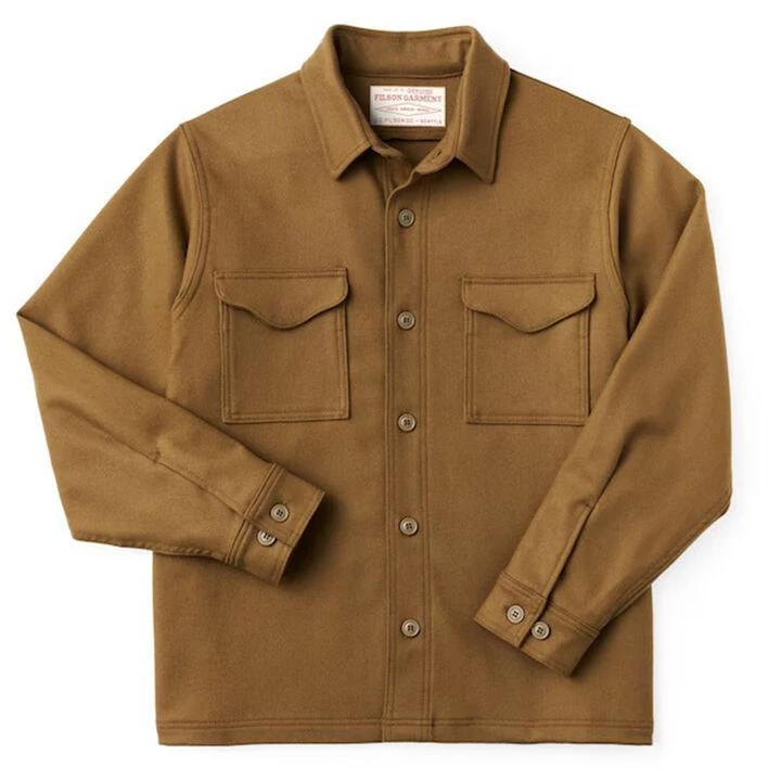 Filson Men's Seattle Wool Long-Sleeve Jac-Shirt 1 Filson Men's Seattle Wool Long-Sleeve Jac-Shirt