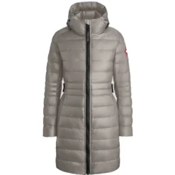 Canada Goose Women's Cypress Hooded Down Jacket 7 Canada Goose Women's Cypress Hooded Down Jacket -Deals Outfivox Store 2235L Limestone 5