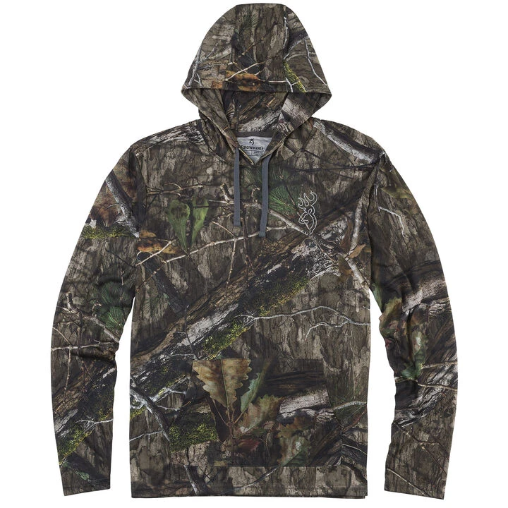 Browning Men's Hipster VS Hooded Shirt 2 Browning Men's Hipster VS Hooded Shirt - Image 2