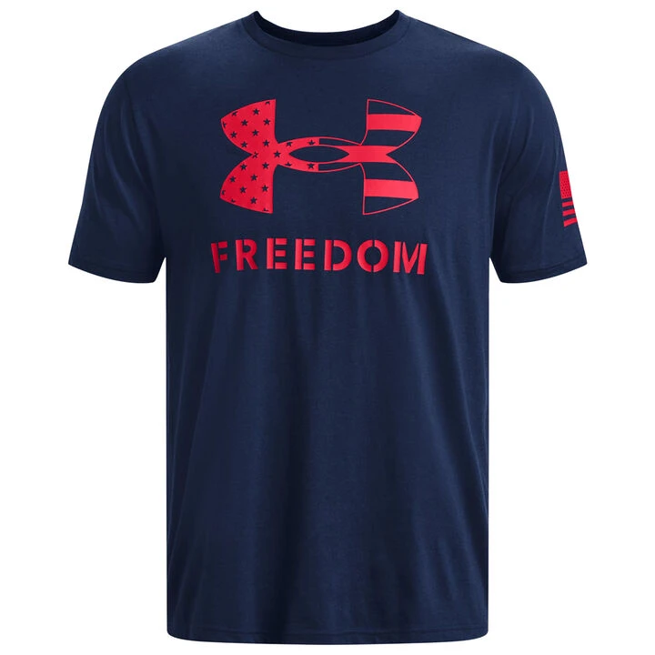 Under Armour Men's UA Freedom Logo Short-Sleeve T-Shirt 2 Under Armour Men's UA Freedom Logo Short-Sleeve T-Shirt - Image 2