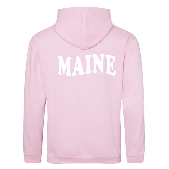 Aia Women's Groovy Maine Hooded Sweatshirt 1 Aia Women's Groovy Maine Hooded Sweatshirt