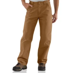 Carhartt Men's Big & Tall Loose Fit Washed Duck Utility Work Pant