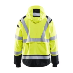 Blaklader Men's Hi-Vis Premium Shell Jacket -Deals Outfivox Store Blaklader Hi Vis Shell Jacket Back