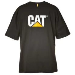 CAT Workwear Men's Trademark Short-Sleeve T-Shirt 8 CAT Workwear Men's Trademark Short-Sleeve T-Shirt -Deals Outfivox Store CAT Trademark Tee Black Back