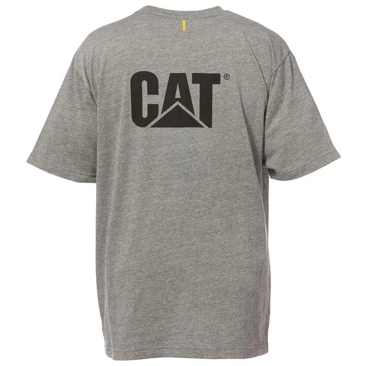 CAT Workwear Men's Trademark Short-Sleeve T-Shirt 4 CAT Workwear Men's Trademark Short-Sleeve T-Shirt - Image 4