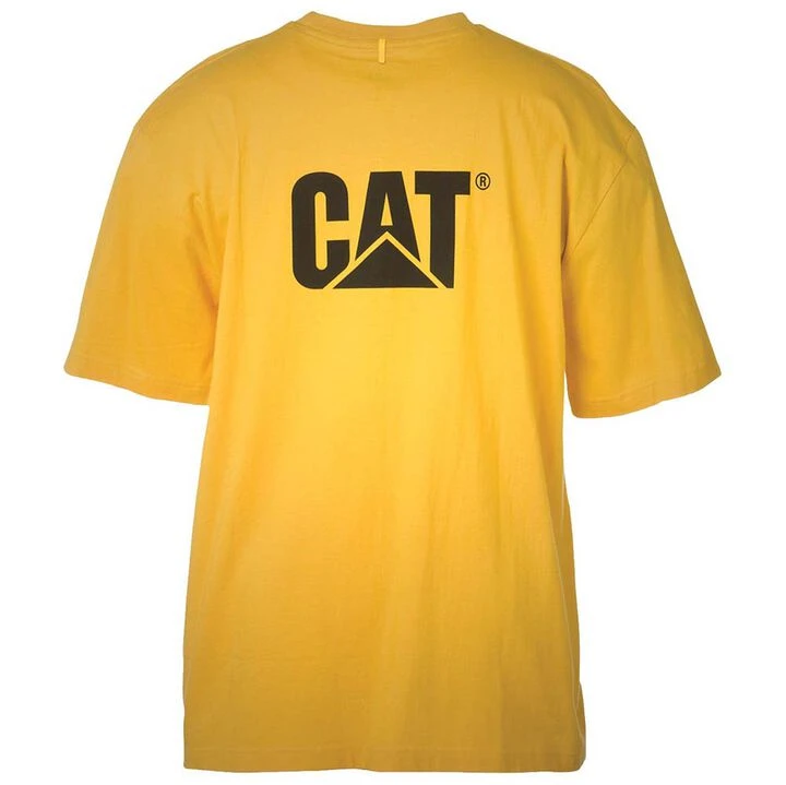 CAT Workwear Men's Trademark Short-Sleeve T-Shirt 5 CAT Workwear Men's Trademark Short-Sleeve T-Shirt - Image 5