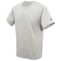 Champion Men's Big & Tall Jersey Short-Sleeve T-Shirt -Deals Outfivox Store CT0223 OxfordGrey 806