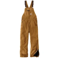 Carhartt Men's Big & Tall Duck Quilt Lined Bib Overall