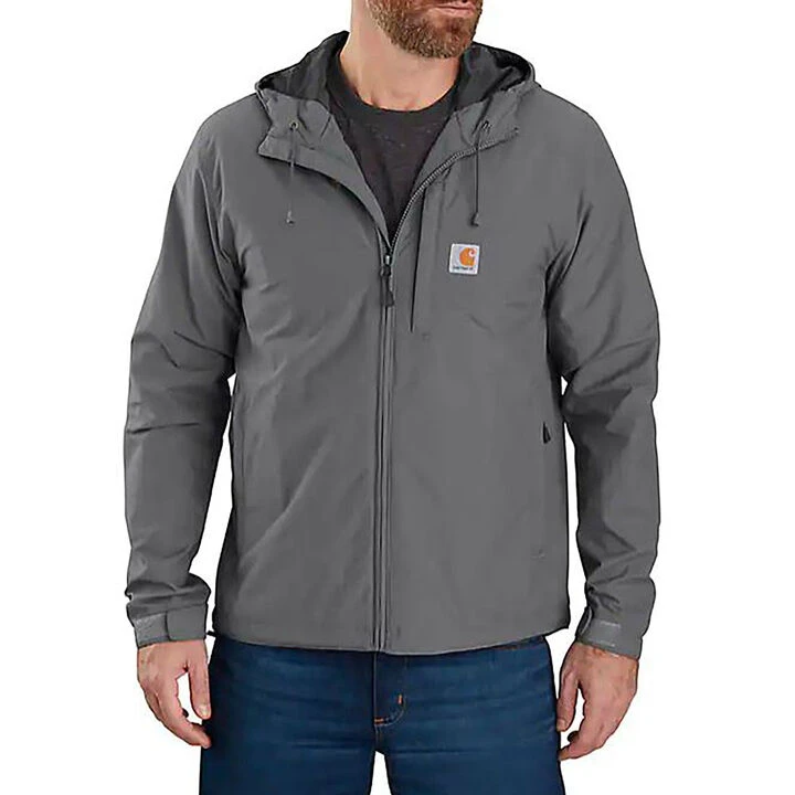 Carhartt Men's Rain Defender Relaxed Fit Lightweight Jacket 2 Carhartt Men's Rain Defender Relaxed Fit Lightweight Jacket - Image 2