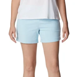 Columbia Women's Anytime Casual Short -Deals Outfivox Store Columbia 1768161 490SpringBlue 1front