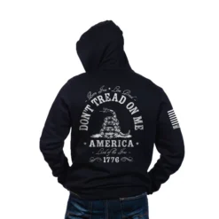 Nine Line Apparel Men's Don't Tread On Me Full-Zip Hoodie