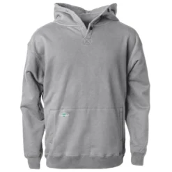 Arborwear Men's Big & Tall Cotton Double-Thick Hooded Pullover Sweatshirt -Deals Outfivox Store Double Thick Sweatshirt 400240 GREY