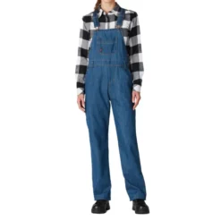 Dickies Women's Relaxed Fit Bib Overall 7 Dickies Women's Relaxed Fit Bib Overall -Deals Outfivox Store FB206 MSB FR
