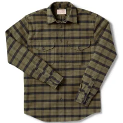 Filson Men's Alaskan Guide Long-Sleeve Shirt -Deals Outfivox Store Filson 12006 Otter 1