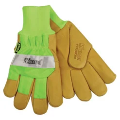 Kinco Men's Pigskin Waterproof High Visibility Glove
