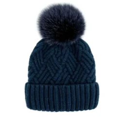Mitchies Matchings Women's Knit Hat -Deals Outfivox Store HTYH02 Navy