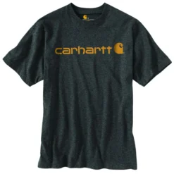 Carhartt Men's Loose Fit Heavyweight Logo Graphic Short-Sleeve T-Shirt