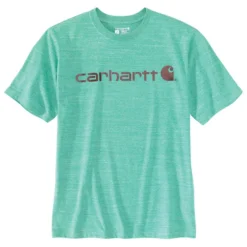 Carhartt Men's Big & Tall Logo Short-Sleeve T-Shirt -Deals Outfivox Store K195 G89 MS22 e