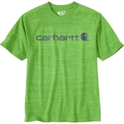 Carhartt Men's Loose Fit Heavyweight Logo Graphic Short-Sleeve T-Shirt -Deals Outfivox Store K195 GA1 MF22 V2