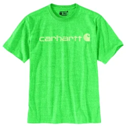 Carhartt Men's Loose Fit Heavyweight Logo Graphic Short-Sleeve T-Shirt -Deals Outfivox Store K195 GC9 MS23