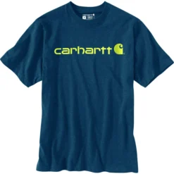 Carhartt Men's Loose Fit Heavyweight Logo Graphic Short-Sleeve T-Shirt -Deals Outfivox Store K195 H70 MF22