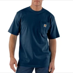 Carhartt Men's Big & Tall Loose Fit Heavyweight Short-Sleeve Pocket T-Shirt -Deals Outfivox Store K87NVY MF18