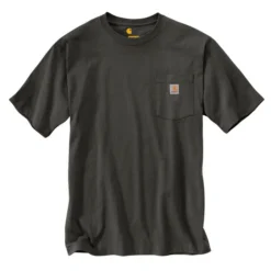 Carhartt Men's Big & Tall Loose Fit Heavyweight Short-Sleeve Pocket T-Shirt -Deals Outfivox Store K87 306 S19